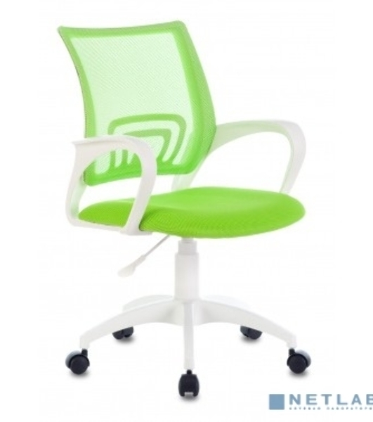 Кресло Бюрократ CH-W695NLT TW-03A TW-18 салатовый, сетка/ткань, 120 кг, механизм качания