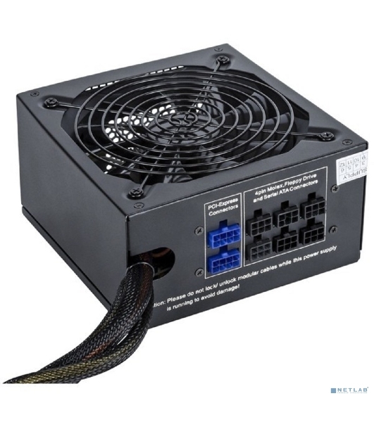 Блок питания серверный 800W ExeGate EX292212RUS ServerPRO-800RADS (ATX, for 3U+ cases, APFC, КПД 80% (80 PLUS), 14cm fan, 24pin, 2(4+4)pin, PCIe, 5xSATA, 4xIDE, FDD, Cable Management, black)