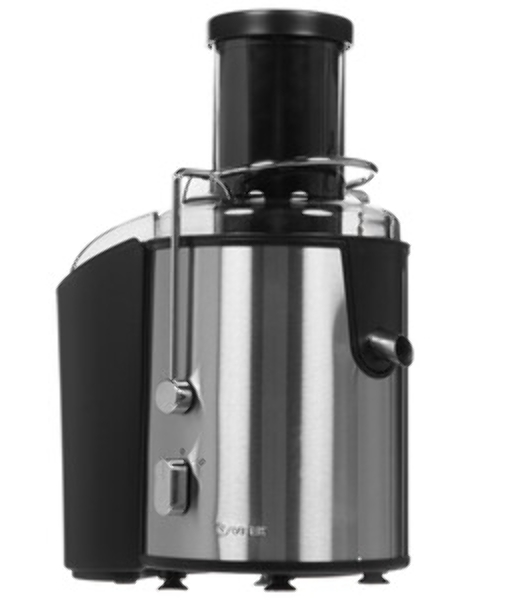 Соковыжималка Vitek VT-3669 стальной/чёрный, цитрусовая, 25 Вт, 700 мл, механическое