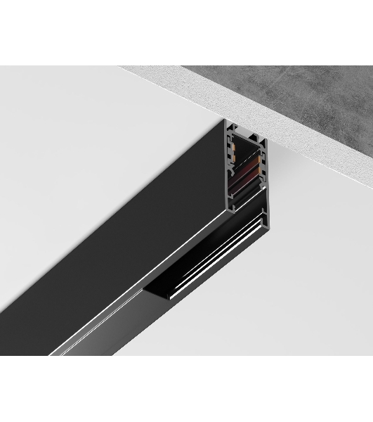 Шинопровод GL1919 BK черный IP20 48V 3000*21*43