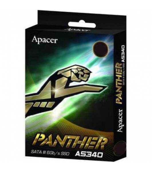 Накопитель SSD Apacer AS340 PANTHER, 240Gb, SATA III, 2.5', R/W 550/520