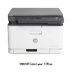 МФУ лазерное HP Color 178nw (4ZB96A), A4, цветной, печ. до 18 стр/мин. (ч/б) до 4 стр/мин. (цвет), 600 x 600 dpi, USB, RJ-45, Wi-Fi, Air Print, Mopria, фото3