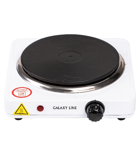Электрическая плитка Galaxy Line GL 3001, белый, электрическая, 1500 Вт