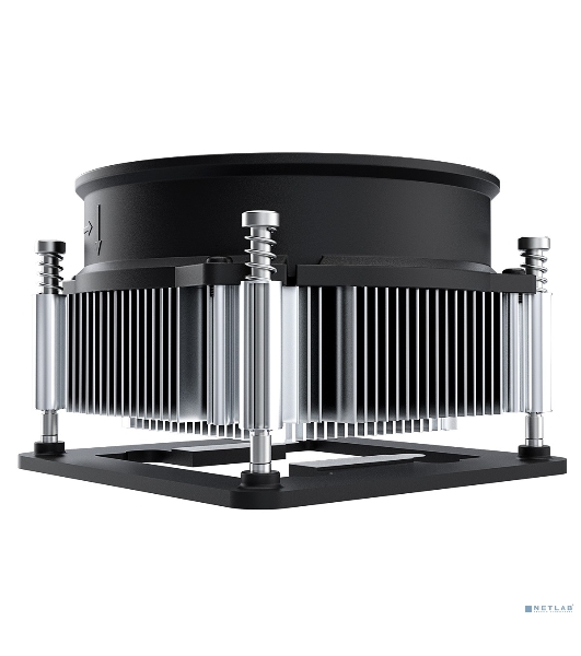 Кулер ID-COOLING DK-19 PWM серебристый/черный 92мм алюминий 2200rpm 26db 4-pin 95W 55мм