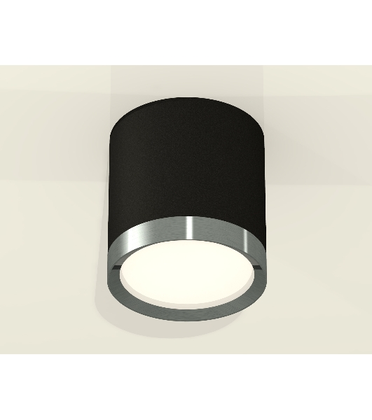 Светильник Ambrella Light XS8142006 SBK/PPH черный песок/графит полированный GX53 (C8142, N8133)