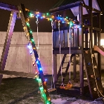 Гирлянда Neon-night 'Твинкл Лайт' 10 м, черный ПВХ, 100 диодов, цвет мультиколор, фото2