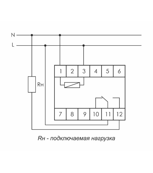 Реле времени PCR-513 (задержка вкл. 230В 8А 1перекл. IP20 монтаж на DIN-рейке) F&F EA02.001.003