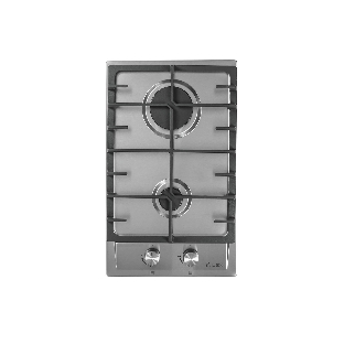 Газовая варочная панель LEX GVS 321 Inox 4000Вт 2 комфорки нерж.сталь
