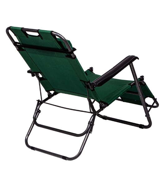 Кресло-шезлонг Palisad Camping двухпозиционное 156х60х82 см