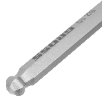Набор ключей имбусовых Gross 16403 HEX, 1,5–10 мм, S2, 9 шт., удлиненные с шаром, сатинированные, фото3