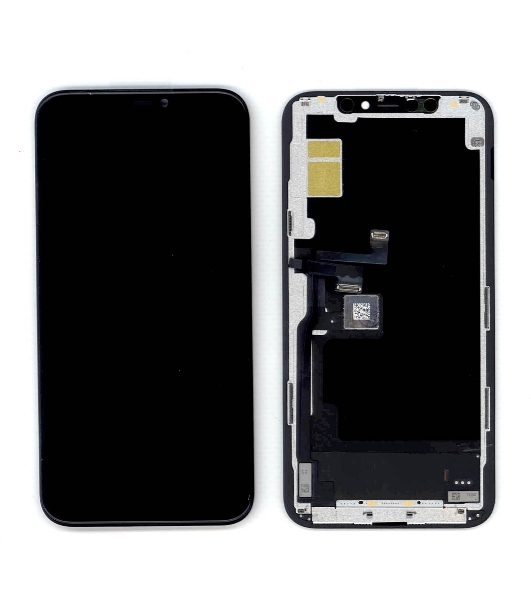 Дисплей (модуль) для Apple iPhone 11 Pro в сборе с тачскрином (OLED JS), черный