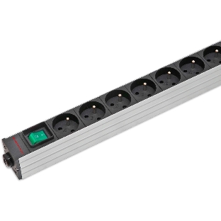 Блок распределения питания Sysmatrix PD 0804.019 гор.размещ. 8xSchuko базовые 10A Schuko 1.8м