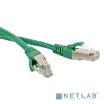 Патч-корд Hyperline PC-LPM-STP-RJ45-RJ45-C5e-5M-LSZH-GN F/UTP, экранированный, Cat.5е, LSZH, 5 м, зеленый, фото 1