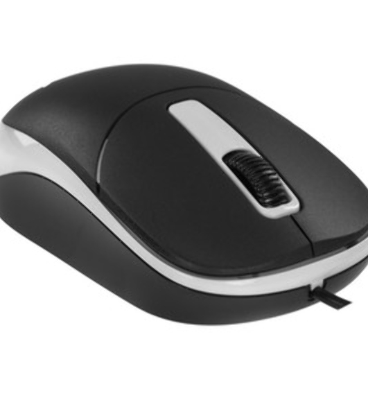 Мышь Проводная Genius DX-123 Black+Grey