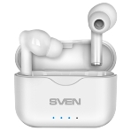 Наушники TWS SVEN E-701BT белый, внутриканальные, Bluetooth, сенсорное управление, до 3 ч, фото6