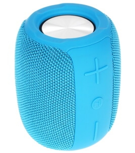 Колонка беспроводная QUMO BatteryBeats BT5.0 5Вт IP64 FM SD USB AUX подсветка 1500мА·ч синий