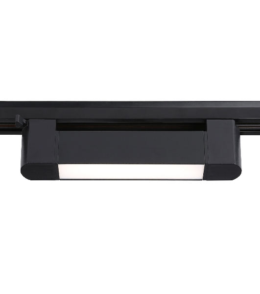 Трековый однофазный светильник Ambrella light GL6727 BK черный IP20 10W 4200K 192*35*57