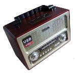 БЗРП РП-312 USB, SD, microSD, стереозвук(Диапазон УКВ 64-108 Мгц/СВ-530-1600Кгц/КВ-5,6-18,3 Мгц, USB, функция записи, слот под SDкарту, МР3, 6В/220В, стереозвук, размер 275х130х185 мм.), фото2