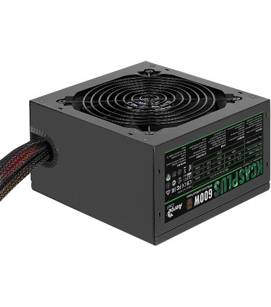 Блок питания Aerocool/Formula KCAS PLUS 600W, 600Вт, 80 PLUS Bronze, 120мм, черный