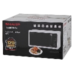 Микроволновая печь Sharp R-2852RW белый, 20 л, 800 Вт, переключатели - кнопки, поворотный механизм, фото8