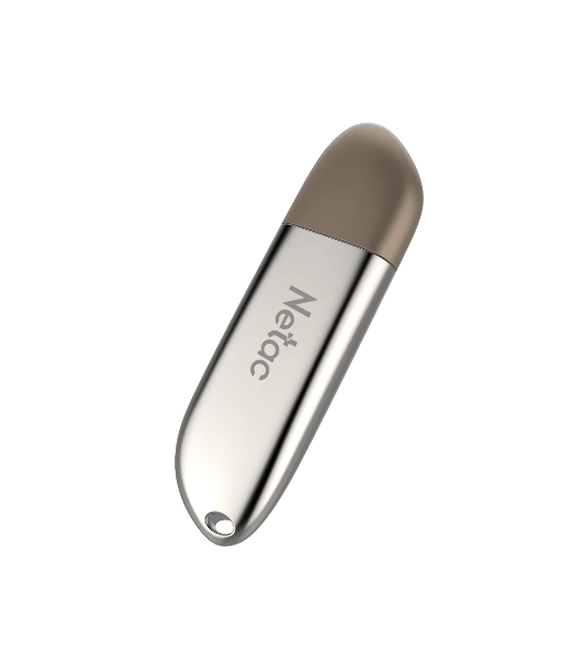 Флешка USB Netac U352 (NT03U352N-064G-20PN), 64Gb, USB 2.0, R/W 50/15, серебристый