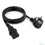 Кабель питания Cablexpert PC-186-1.5-1.5M, Schuko-C13, 3x1.5мм2, 10A, с заземлением, медь, 1.5м, черный, пакет, фото2
