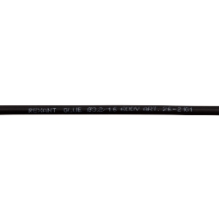 Термоусаживаемая трубка Rexant двухстенная клеевая 3,2/1,6 мм черная (уп. 10 шт. по 1 м)