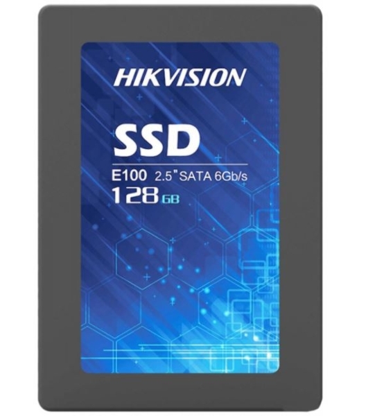Накопитель SSD Hikvision HS-SSD-E100/128G Hiksemi, 128Gb, 2.5', SATA III, SATA, R/W 550/500
