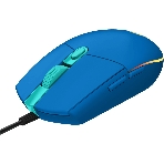 Мышь проводная Logitech G102 LIGHTSYNC синий, 8000 dpi, USB, кнопки - 6, фото14