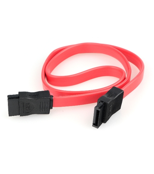 Кабель интерфейсный SATA Cablexpert CC-SATADATA-N, Sata3 7pin/7pin, медн.проводник, 50 см, пакет
