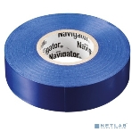 Изолента ПВХ Navigator 15 мм (рул.10м) син. NIT-B15-10/B, фото 1