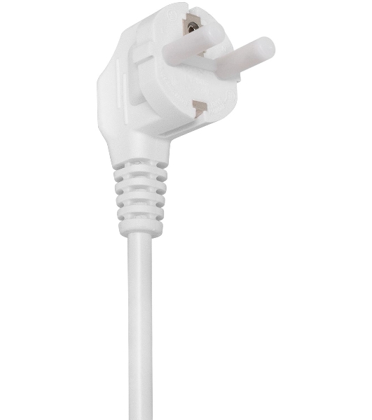 Сетевой фильтр Powercom SP-06W 5,0 м 5.0м, 6 розеток, белый/серый, коробка