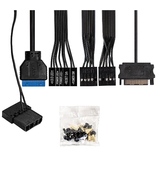 Компьютерный корпус Miditower ExeGate EVO-9211-700NPX (ATX, БП 700NPX с вент. 12см, с окном, 2хUSB+1хUSB3.0, HD аудио, черный, 1 вент. с RGb подсветкой)