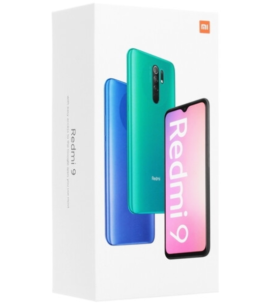 Дисплей для Xiaomi Redmi 9 в сборе с тачскрином черный