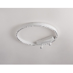 Потолочный светодиодный светильник Ambrella light FL5807/1+2 WH белый 40W 3000K/4200K/6400K D600*95 (без ПДУ), фото5