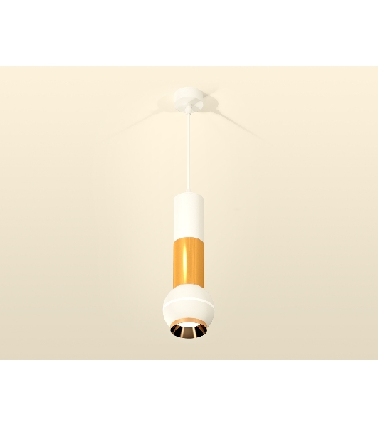 Светильник Ambrella XP1101030 SWH/PYG белый песок/золото желтое полированное MR16 GU5.3 LED 3W 4200K