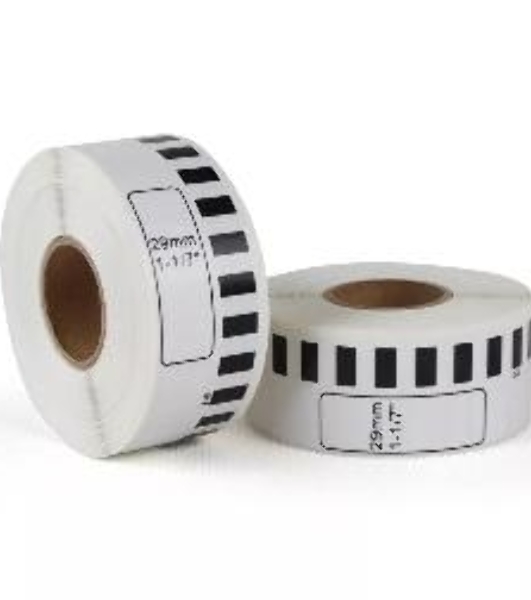 Лента Sakura DKN55224 для Brother QL 1050/1050n/1060n/500/500A/500BS/500BW/550/560/560VP/570/580N/650TD, 54мм/30,48м