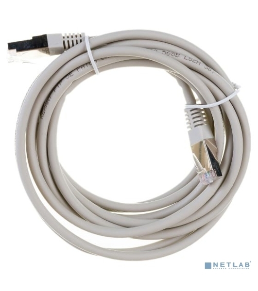 Шнур коммутационный Rexant патч-корд U/UTP RJ45-RJ45, cat.5e, LSZH серый, 3м