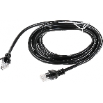 Патч-корд UTP Cablexpert PP12-3M/BK 5e, 3м, литой, многожильный, черный, фото6