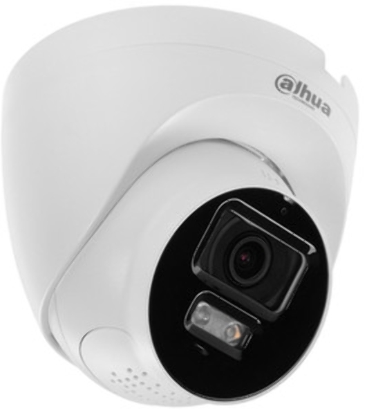 Видеокамера Dahua DH-IPC-HDW2449TP-S-IL-0280B уличная купольная IP-видеокамера 4Мп 1/2.7” CMOS объектив 2.8мм