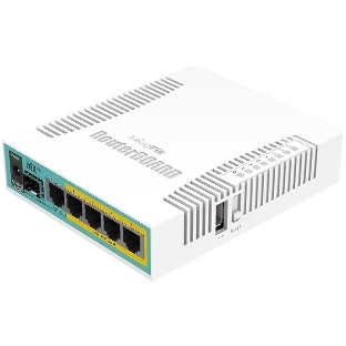 Маршрутизатор 10/100/1000M 5PORT HEX POE RB960PGS MIKROTIK