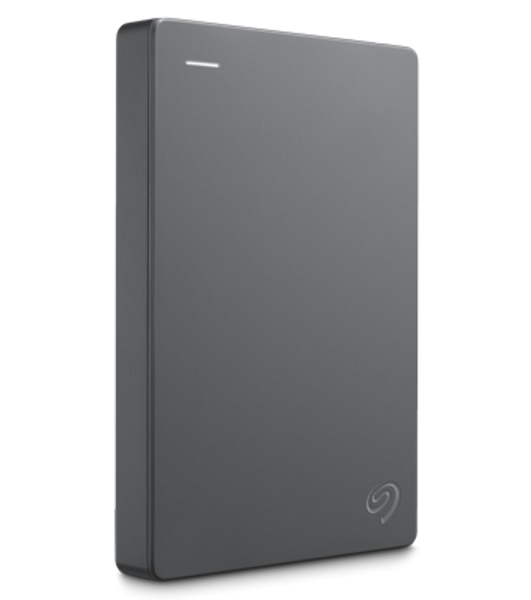 Внешний HDD 2.5' Seagate Basic, 1TB, USB 3.2 Gen 1 Type-A, 5400 rpm, серый