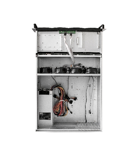 Серверный корпус ExeGate Pro 3U660-HS16 (RM 19', высота 3U, глубина 660, БП 2U-1000ADS,16xHotSwap, USB)