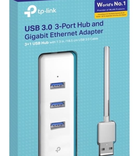 Сетевой адаптер Gigabit Ethernet TP-Link UE330 USB 3.0
