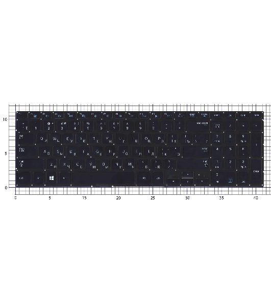 Клавиатура для ноутбука Samsung NP700Z7A черная