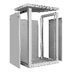 Шкаф телекоммуникационный 19' настенный 18U ExeGate EC-WM-18U.600.G.GREY (19”, 18U, 600x600x901mm (ШхГхВ), передняя дверь закаленное стекло, съемные боковые панели, пыле- и влагозащита IP23, светло-серый RAL 7035), фото5