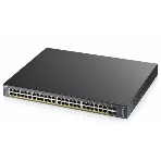 Коммутатор Zyxel XGS2210-52HP, 48 port Gigabit L2 managed PoE+ switch, 375 Watt, 4x 10G, фото4