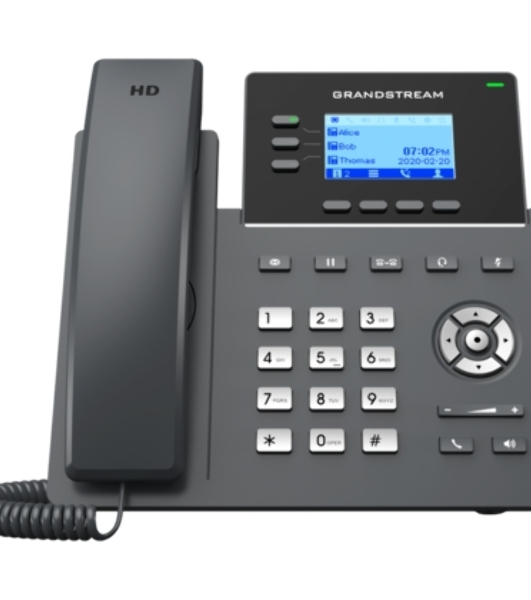 Телефон IP Grandstream GRP2603P черный