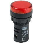 Арматура светосигнальная AD-22DS 12В AC/DC красн. IEK BLS10-ADDS-012-K04, фото 1