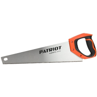 Ножовка Patriot WSP-400S, по дереву, 11 TPI мелкий зуб, 3-х сторонняя заточка, 400мм